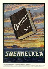 Soennecken No 1 XL Reklame von