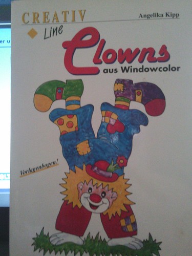 Window color vorlagen clowns - color,