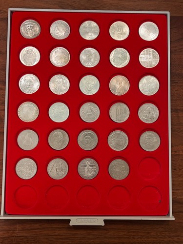 Brd gedenkmünzen sammlung - brd, 5,-