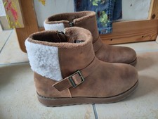 Damen Winterschuhe Schneeschuhe warm gefüttert Skechers 38 braun neu