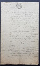 Autograph Contract Fürst Heinrich zu Sachsen Anhalt Pleß 9. April 1821