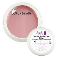 Nagelstudio Größe: 100g Special One Acrylgel NATUR, zu verarbeiten wie UV-Gel