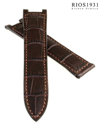Alligator ersatz uhrenarmband - alligator, ersatz-uhrenarmband