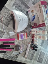 Nagellack set + Nagelfräser+uv lampe
