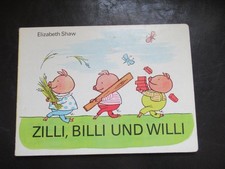Zilli,Billi und Willi,Elizabeth Shaw,DDR Bilderbuch