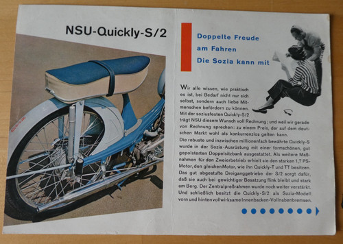 Original nsu prospekt - original,