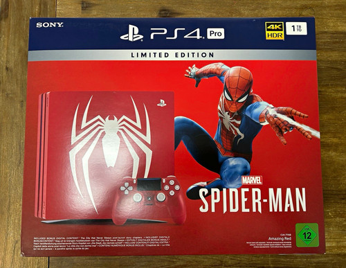 Sony ps4 pro marvel - ps4,