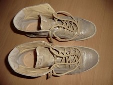 gern getragene goldene Leder-Sneaker Paul Green Gr. 6 Gr. 39 Liebhaber/Sammler