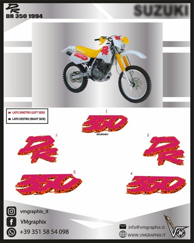 Suzuki 350 1990 1996 - dr, 1990-1996