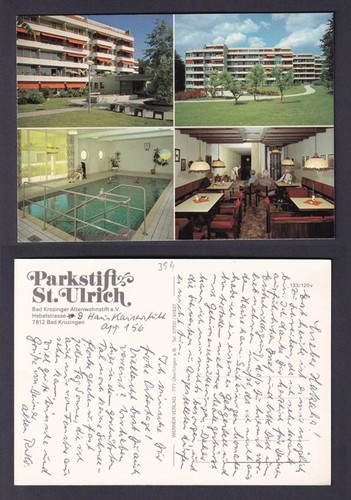 Ansichtskarte parkstift - parkstift, st
