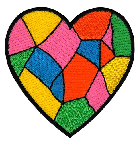 As05 mosaik herz bunt - herz,