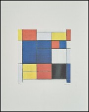PIET MONDRIAN * Composition C * 50 x 40 cm * signed lithograph *limited # 86/200