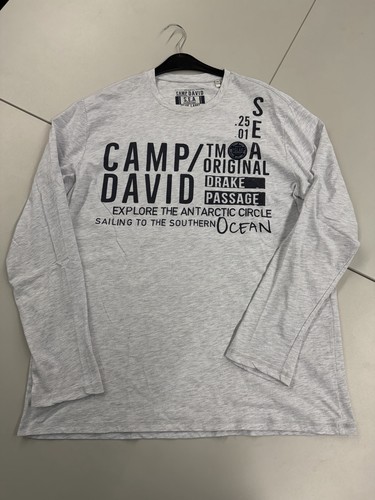 Camp david shirt langarm - david,