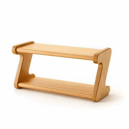 Tischregal aus kirschholz - tischregal,