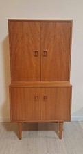 Dänisches Mid-Century Highboard aus Teak, 1960er Jahre – zweiteilig, top Zustand
