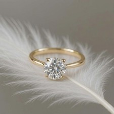 1 Karat Moissanit Verlobung