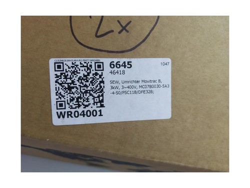 Sew movitrac mc07b0030 5a3 - sew, mc07b0030-5a3