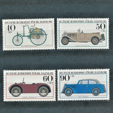 Briefmarken BRD 1982 Mi.Nr. 1123-1126 postfrisch Historische Kfz