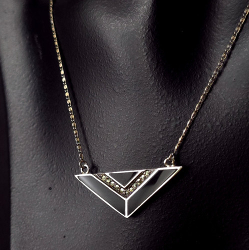 Kette silber 925 onyx - kette, schwarz