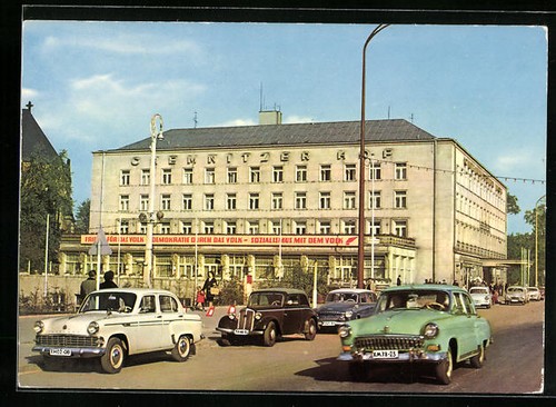 Ansichtskarte karl marx stadt - ansichtskarte, karl-marx-stadt