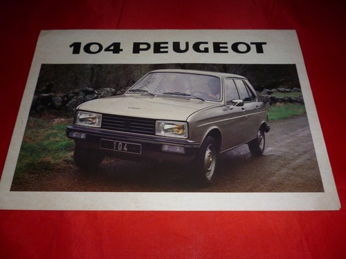 Peugeot 104 gl gl6 - zs,