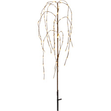 LED Deko Baum Trauerweide Weihnachtsdeko 110cm Weidenbaum für Innen Außen