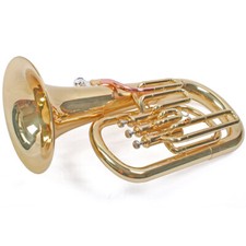 Karl Glaser Bb Euphonium Baritonhorn 3 Pumpventile, Monel, Goldmessing Mundrohr