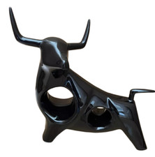 Porzellan Börse Dekofigur