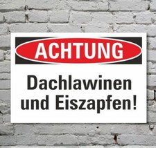 Schild Achtung Vorsicht