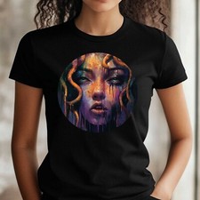 Frauen T-Shirt Medusa Motiv
