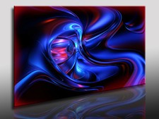 Abstrakt 3D Leinwandbild -