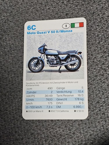 Moto guzzi v50 monza 6c - v50,