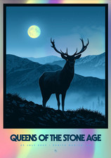 Queens of the Stone Age Super Limited Foil Variant Poster 1/60 (München-Zenith)