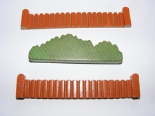 Holz Hecke Zaun Holz Gartenzaun Lattenzaun HO 00 ähnlich Spielbahn Bauernhof