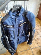 Gms textil motorradjacke blau - gms,