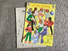 DDR Kinderfasching Schnittmuster Gr. 98-134, schneidern nähen Ostalgie Retro
