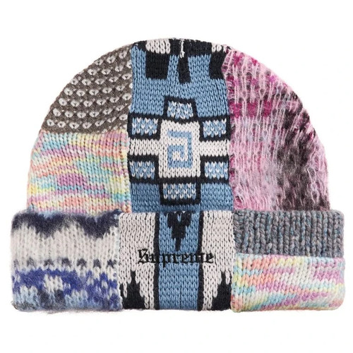 Supreme patchwork beanie light - supreme,