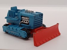 HOCH & TIEF SUPER BULLDOZER BLAU ROT MATCHBOX SUPER KINGS K-23 ENGLAND VON 1974