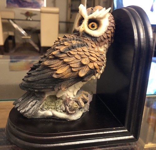 Buchstützen figuren eulen - buchstützen,