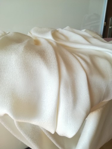 Georgette jacquard seide - jacquard, 140