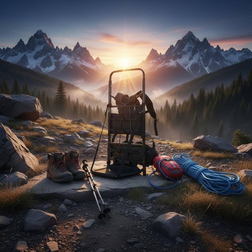 Aluminium-Rucksackrahmen