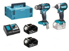 Makita Akku-Combo Set 18V DLX