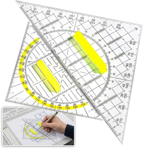 Geodreieck set mit - set, für