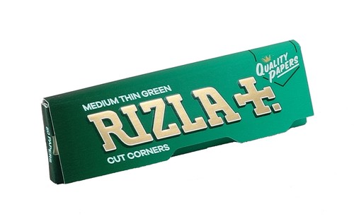 Heftchen rizla green medium - green,