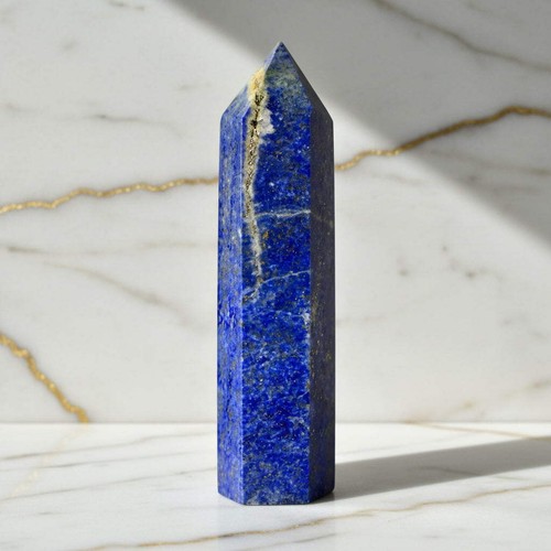 Lapislazuli obelisk 9cm - lapislazuli,