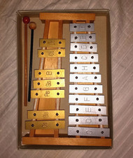 Metallophon Glockenspiel Vintage Bell Harmony 60-iger Jahre