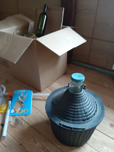 Wein herstellung set zubehör - herstellung,