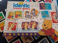 Identic Memo Game Winnie The Pooh 1998 Disney Educa Memory Kinderspiel
