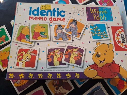 Identic memo game winnie - game,