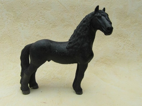 Schleich pferd friesen hengst - schleich,